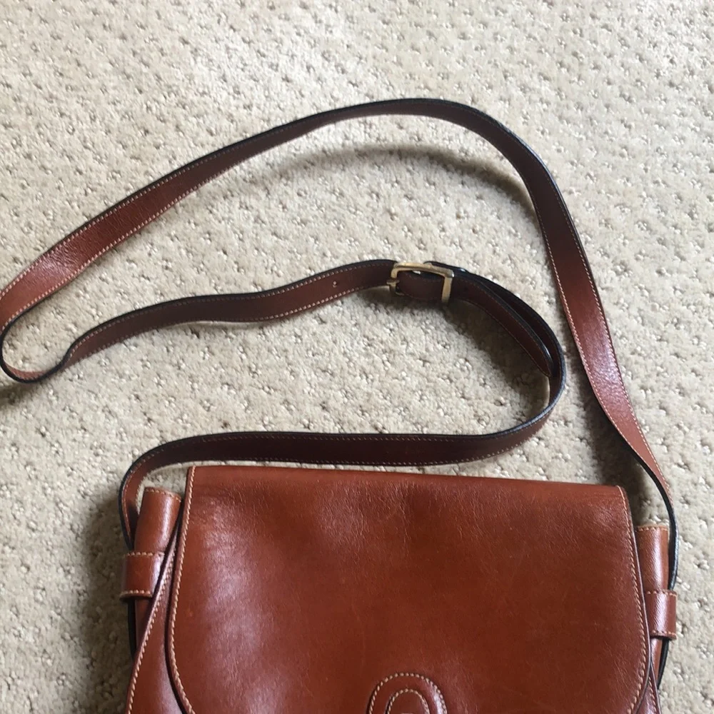 Vintage Bally Leather Handbag - Picture 3 of 8